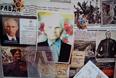 Ольга Хромушина навестила ветерана-фронтовика 